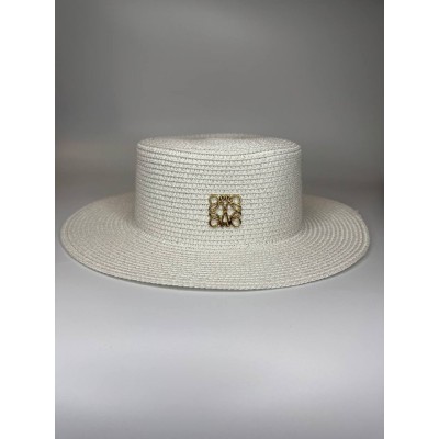 Шляпа "Лето" (молочно-белая), модель 22638